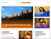 Tablet Screenshot of portalcarmelitano.org
